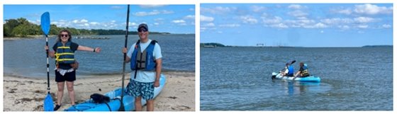 Kayaking the York River