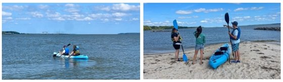 Kayaking the York River