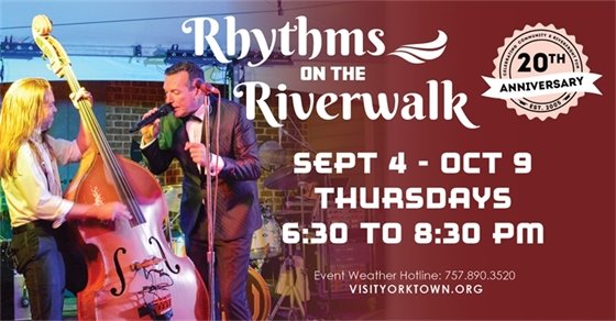 Rhythms on the Riverwalk Banner