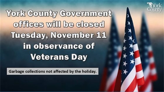 Veteran's Day Closings