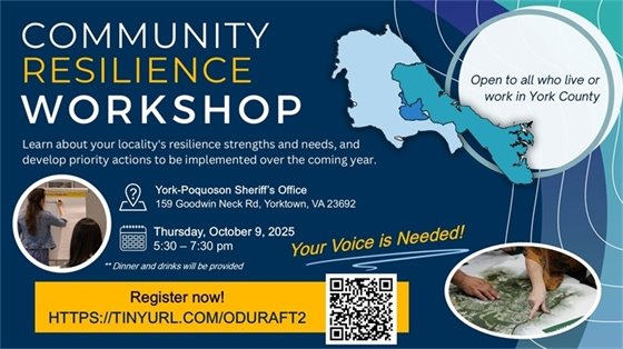 Community Resilience Workshop -Thursday, October 9, 2025