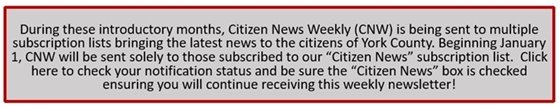 Sign up for Citizen News