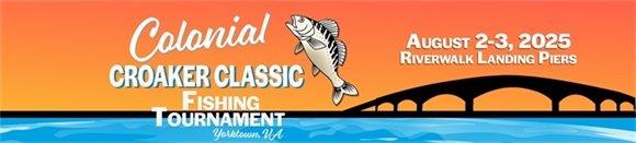 It’s O-Fish-Al: York County to Host Inaugural Colonial Croaker Classic Fishing Tournament