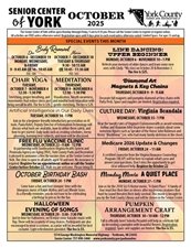 OCTOBER 2025 ACTIVITIES