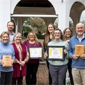 Staff holding 2025 Pinnacle Awards