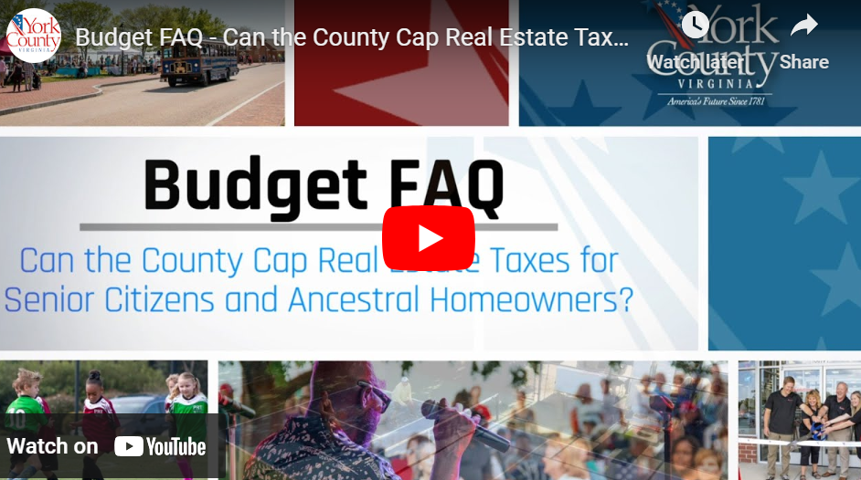 Senior Real Estate Taxes