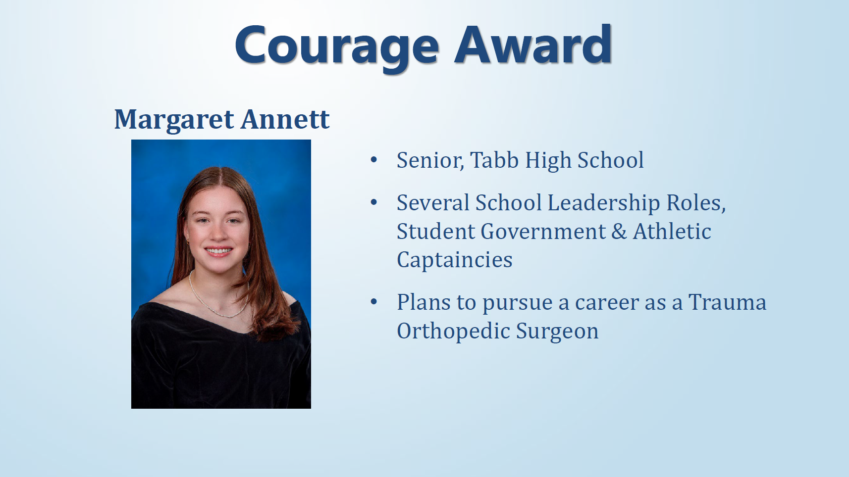 Courage Award