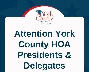 Attention HOA Representatives 